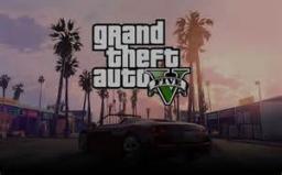 Grand Theft Auto V Title Screen